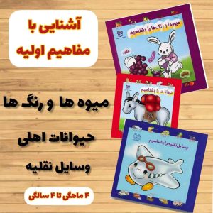 مجموعه کتاب آموزش مفاهیم اولیه (3 جلدی بشناسیم)