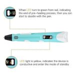 قلم 3 بعدی 3D نسل دوم  USB دار  دارای نمایشگر