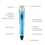 قلم 3 بعدی 3D نسل دوم  USB دار  دارای نمایشگر
